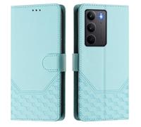 Easyshow Funda para Realme C75 5G, Cartera y Funda para teléfono con Relieve de Panal, Tapa Libro Flip Phone Cover Case para Realme C75 5G