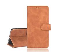 Easyshow Funda para TCL K70 Nxtpaper con Tapa Cuero Billetera Carcasas y Fundas Tener Ranura para Tarjeta y Stand Función Flip Compatible para TCL K70 Nxtpaper Case-Marrón