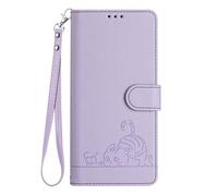 Easyshow Funda para ZTE Nubia Focus Pro 5G Fundas Wallet Case, Diseño Retro del Modelo de Flores, Magnético Flip Wallet Case Cover Adecuado para ZTE Nubia Focus Pro 5G