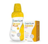 Easyslim Detox Plus Piña + Thermo Fit - Oferta Gelatina