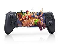 EasySMX M15 Móvil Mando de Juego Bluetooth para Teléfono Android & iOS - Botones Mecánicos - Hall Joysticks/Triggers - Vibración - Negro