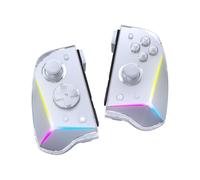 EasySMX S15 Gamepad Inalámbrico NFC RGB 1300mAh USB-C Blanco para Nintendo Switch