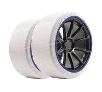 Cadenas Coche Nieve Easy Sock Homologación EN 16662-1 y alta seguridad. Talla M. Cadenas Nieve Téxtiles Fáciles de Instalar - Cadenas Nieve Coche Antideslizantes y Resistentes - Kit de 2 Cadenas