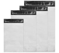 EasySpeed 100pcs Bolsas Envio, Bolsas para Envíos 20X30cm, Bolsa Plastico, Embalaje Ropa, Autoadhesivas Paquetes, Opacas, Resistente y Segura, para Enviar Ropa, Calzado, Accesorios