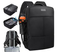EASYSPEED Mochila de Viaje para Cabina de Avión 80L, Mochila al Vacío con Sistema de Compresión de Aire, Expandible, Resistente al Agua, Aprobada por TSA, para Embarque, Viajes, Senderismo y Acampada