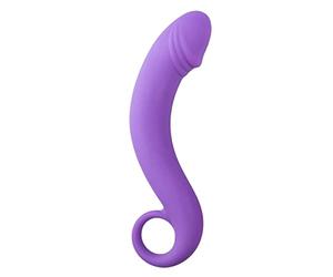 EasyToys Anal Collection - Consolador sexuales Anales para hombre y mujer - 17,5 cm - Lila anales Rosa - Hecho de silicona - Estimulador Prostata