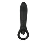EasyToys Anal Collection - Vibrador sexuales anales para hombre y mujer - 15,5 cm - Estimulador Prostata - Hecho de silicona - Consoladores Negros