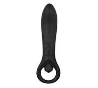 EasyToys Anal Collection - Vibrador sexuales anales para hombre y mujer - 15,5 cm - Estimulador Prostata - Hecho de silicona - Consoladores Negros