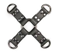 Easytoys Ataduras de Cuero Negro - 1 Unidad