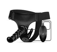 Easytoys Fetish Collection Easytoys Fetish - Conjunto Strap-On Vibrador - Negro