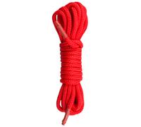 Teazers EasyToys Fetish Collection - Cuerda de bondage de cáñamo - 10 metros de largo - Cuerda de bondage rojo - para una experiencia BDSM perfecta