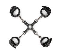 Easytoys Fetish Collection Easytoys Fetish - Hogtie With Hand and Anklecuffs - Negro