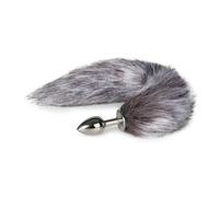 Easytoys Fetish Collection Easytoys Fetish - Plug Anal con Cola de Zorro - Gris
