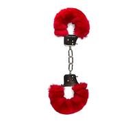 Easytoys Fetish Collection Esposas Suaves de Peluche - Rojo