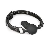 EasyToys Fetish Collection - Mordaza Boca con un consolador 9.5 cm - Ball gag para él y ella - Bdsms juguetes - Hecho de silicona médica