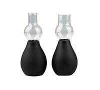 EasyToys Fetish Collection - Pezón pistón - 6,2 cm de largo - 1,2 cm Ø - Bomba de pezón negro - ¡Trata tus pezones como nunca antes!
