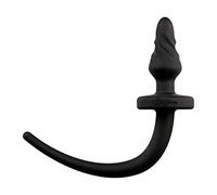 EasyToys Fetish Collection - Tapón de cola de perro - 26 cm - Hecho de silicona suave - Dogtail plug - Para Petplay