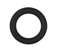 Easytoys Men Only - Anillo para pene, tamaño medio de silicona, color negro, 1 unidad