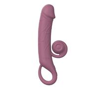 Easytoys Online Only Online Only - Double Lust Realistic Snail Vibrator - Morado
