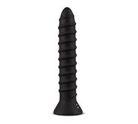 EasyToys Plug Anal Estilo Tornillo con Vibración Grande 200 g