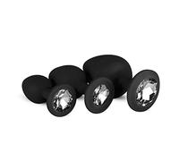 Easytoys Anal Collection Set Plug Anales con Diamente EasyToys - Negro