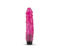 Easytoys Vibe Collection Jelly Supreme - Vibrador realista Rosa/brillo - 24 cm