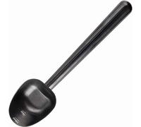 Easyworkz Cuchara de café de acero inoxidable con mango hueco, cuchara medidora de 7 g para café molido y té de hojas sueltas,Black de Gunmetal