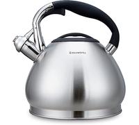 Easyworkz Estufa Silbante Hervidor de té Acero inoxidable Hervidor de agua caliente 2.3 l