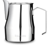 Easyworkz Jarra humeante de café de acero inoxidable, jarra de leche, 450ml taza de arte de capuchino Latte