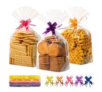 EASYYOURHOME 100 bolsas de celofán de regalo de 8 x 11 pulgadas