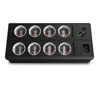 EAT Essential Audio Tools MM8+ - Regleta, barra de enchufes o protector contra sobretensiones, Protección contra sobretensiones