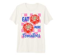 Eat More Tomatoes Tomato Gardening Vegetable Garden Lover Camiseta Premium