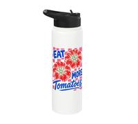 Eat More Tomatoes Tomato Gardening Vegetable Garden Lover Stainless Steel Insulated Water Bottle