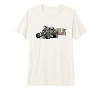 Eat My Dust Vintage Rat Rod Hotrod Car Street Rod Diseño Camiseta Premium