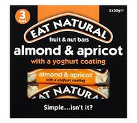 Eat Natural Almendros Y Albaricoqueros Barras Recubiertas De Yogur (3X50g)