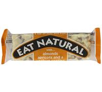 Eat Natural Recubiertos De Yogur De Almendras De Albaricoque Y Bar (50g) (Paquete de 2)
