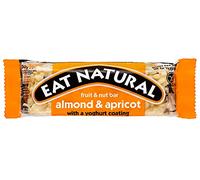 Eat Natural Recubiertos De Yogur De Almendras De Albaricoque Y Bar (50g) (Paquete de 6)