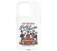 Eat Rich Día de los Muertos - Anti-Greed Social Justice Carcasa para iPhone 15 Pro