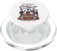 Eat Rich Día de los Muertos - Anti-Greed Social Justice PopSockets PopGrip para MagSafe
