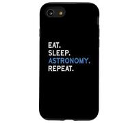 Eat Sleep Astronomy Repeat Astronomía Espacio Carcasa para iPhone SE (2020) / 7/8