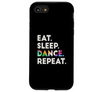 Eat Sleep Dance Repeat #2 Cool Dancer Carcasa para iPhone SE (2020) / 7 / 8