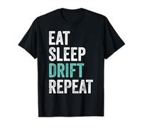 Eat Sleep Drift Repeat Drift Race Camiseta