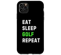 Eat Sleep Golf Repeat Cool Funny Golfing Carcasa para iPhone 11 Pro MAX