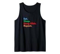Eat Sleep Hang Glide Repeat para planeadores y Amantes Camiseta sin Mangas