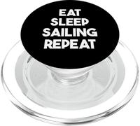 Eat Sleep Sailing Repeat - Navegación Divertida PopSockets PopGrip para MagSafe