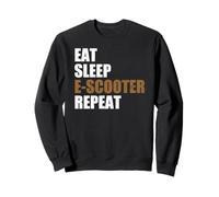 Eat Sleep Scooter Repeat I Electric Scooter Sudadera