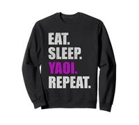 Eat Sleep Yaoi Repeat - Manga de Amor para niños de Yaoi Sudadera