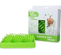 Eat Slow Live Longer Alfombrilla para olfatear - Antienredos - Comedero lento - 100% silicona - Apto para lavavajillas - Juguete Inteligente para perros - Puzzle de comida con base antideslizante