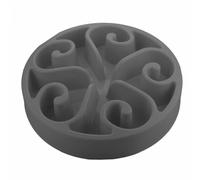 Eat Slow Live Longer Suministros Para La Alimentación Comer Lento Vivo Más Largo Original Gris L