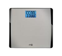 Eat Smart Precision - Báscula de baño digital de capacidad extra alta de 550 libras con plataforma extra ancha, acero inoxidable